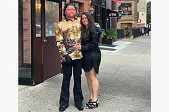 Joe DiMeo and Jessica Perez