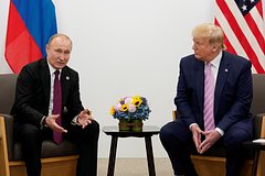 Владимир Путин и Дональд Трамп