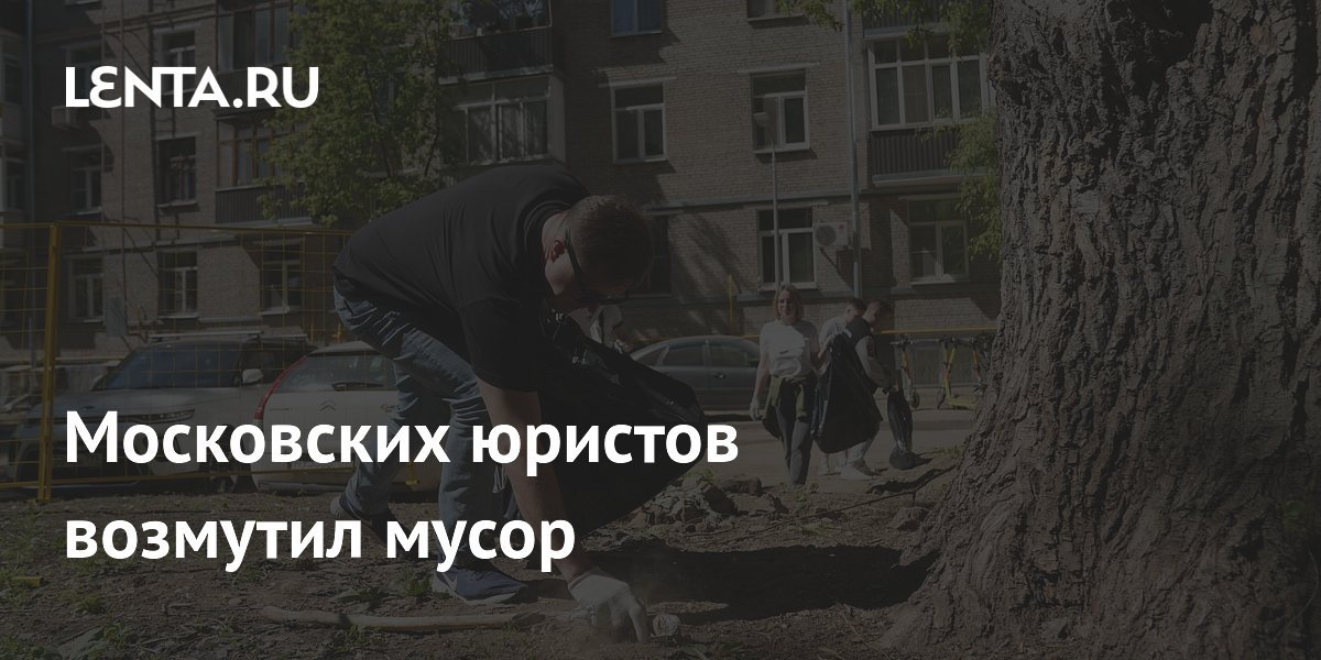 Московских юристов возмутил мусор