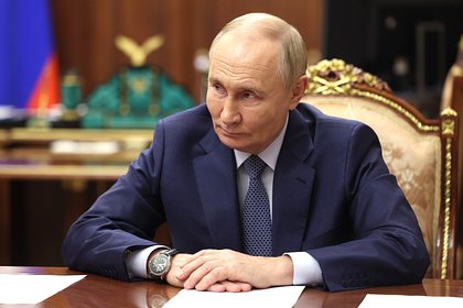 Путин сообщил о готовности решать спорные вопросы мирными средствами