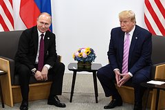 Владимир Путин и Дональд Трамп