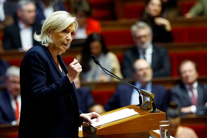 Марин Ле Пен призвала Макрона уйти в отставку