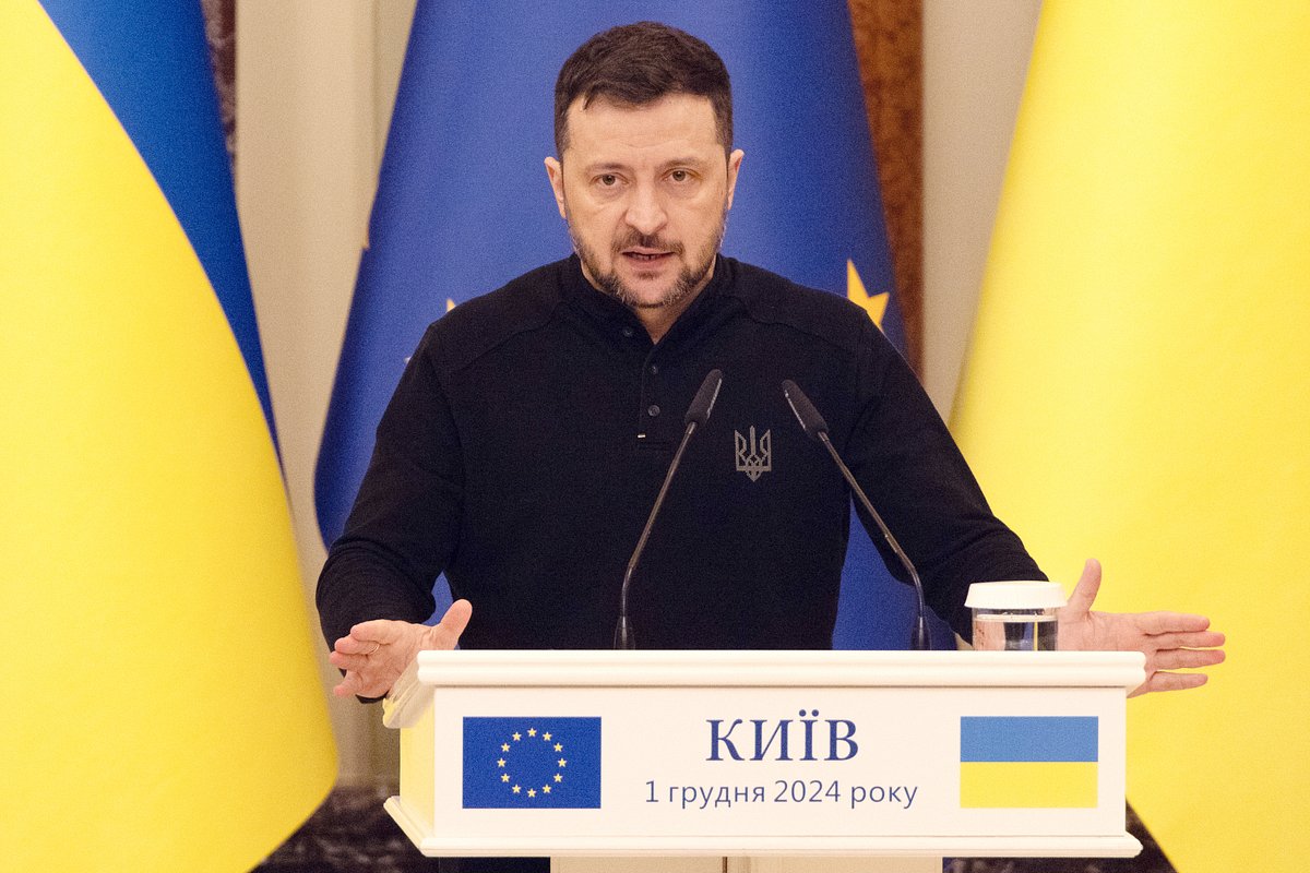 President of Ukraine Vladimir Zelensky