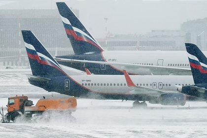 Качество работы московский аэропортов на фоне снегопада оценили