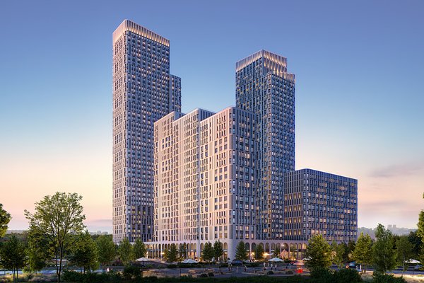 Визуализация 1 квартала ЖК «Адмирал» 