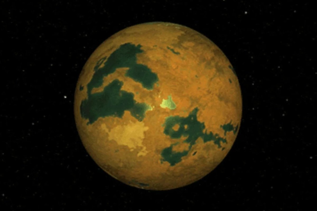 Artist's concept of a previously proposed possible planet, HD 26965 b—often compared to the fictional 