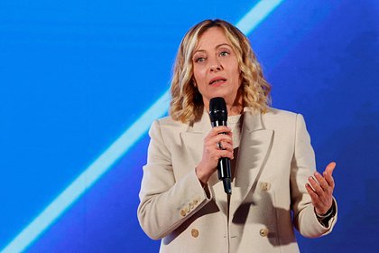 Премьер Италии рассказала о разработке 16-го пакета санкций ЕС против России