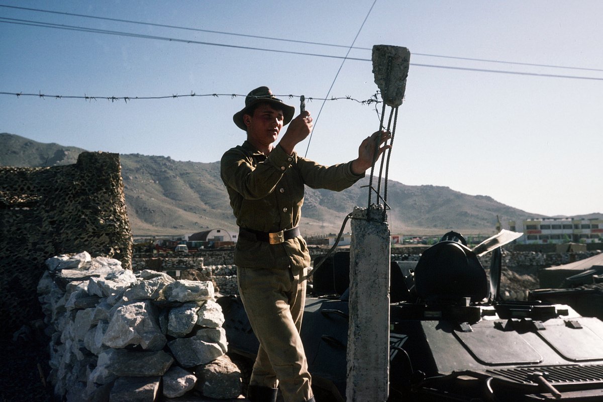 Советские военные в Кабуле, 1988 год