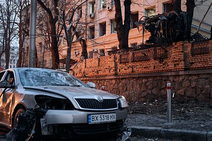 Появилось фото последствий удара по пункту управления СБУ