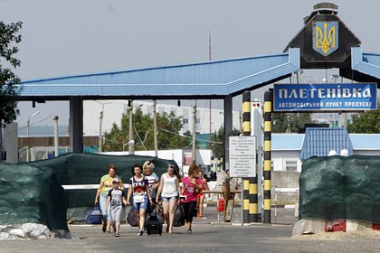 На Украине сообщили о рекордном числе пересечений границы