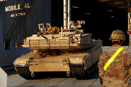 В Курской области уничтожили американский танк Abrams