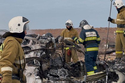 Найден черный ящик разбившегося в Казахстане самолета