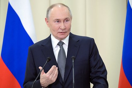 Путин назвал невозможной попытку поставки газа через Украину в условиях иска Киева