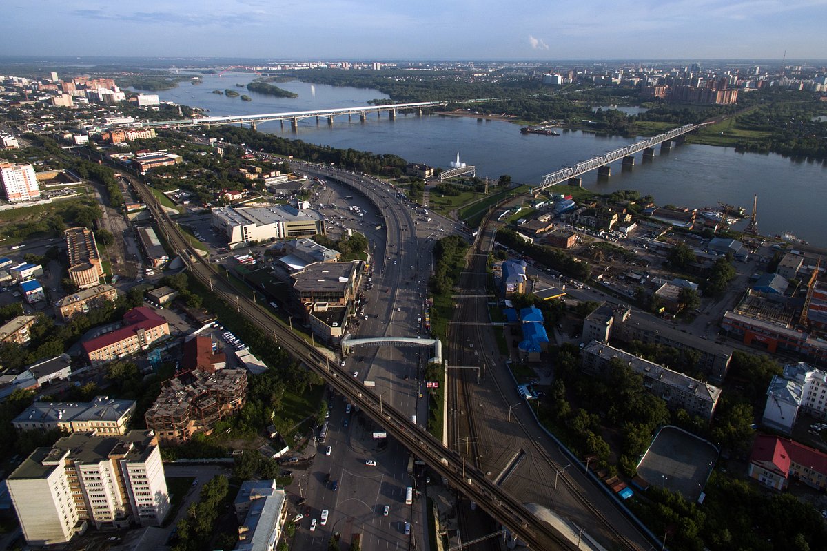 Красный проспект в Новосибирске