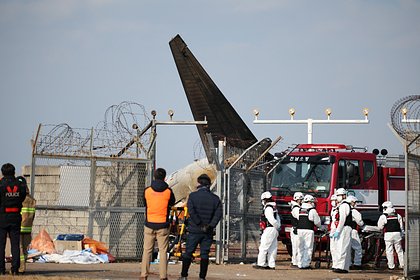 Число погибших в авиакатастрофе в Южной Корее вновь возрасло