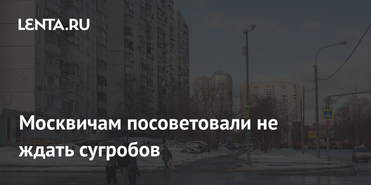 Москвичам посоветовали не ждать сугробов