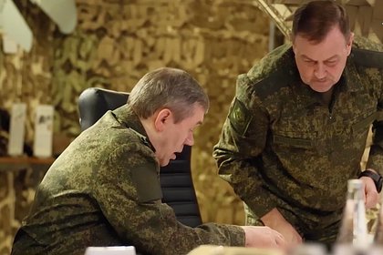 Глава Генштаба России попал на видео в зоне СВО