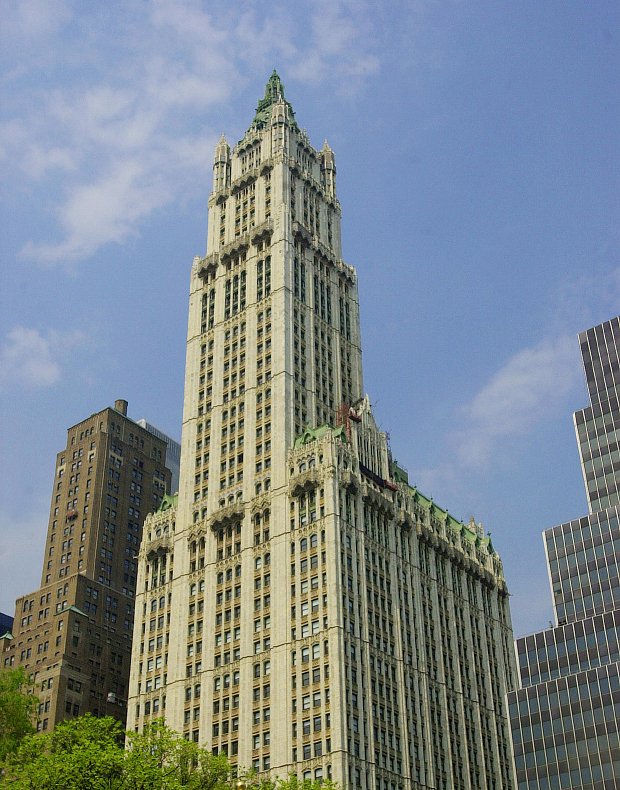 Woolworth Building в Нью-Йорке