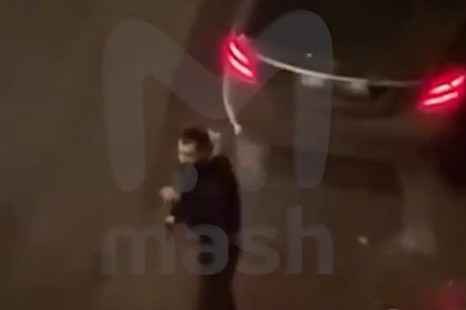 Похищение одного из участников потасовки в Москве попало на видео