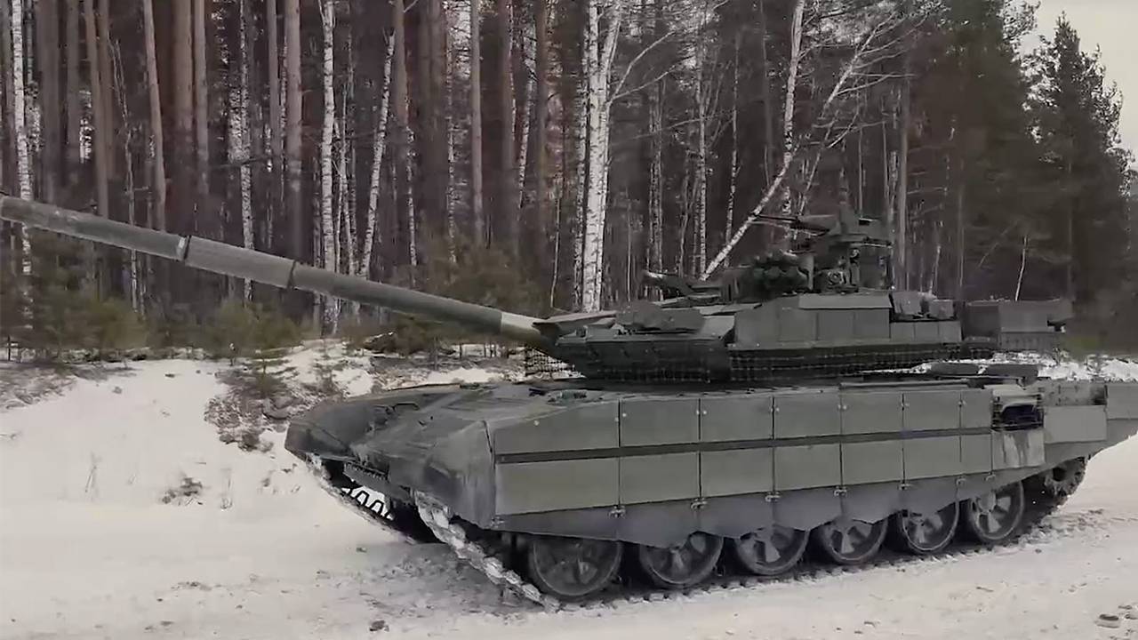 Уралвагонзавод» показал Т-90М с активной защитой: Оружие: Наука и