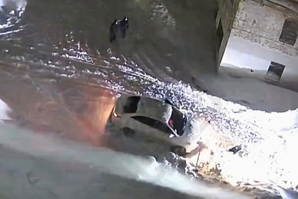 У Changan оторвало бампер при буксировке