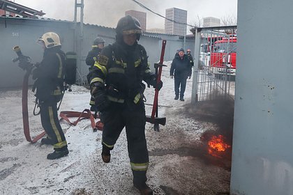 На Электрозаводе в Москве произошел пожар