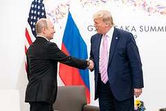 Владимир Путин и Дональд Трамп