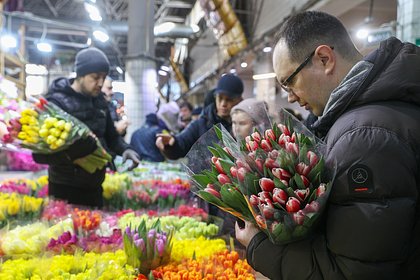 Цены на тюльпаны в России взлетели