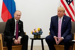 Владимир Путин и Дональд Трамп