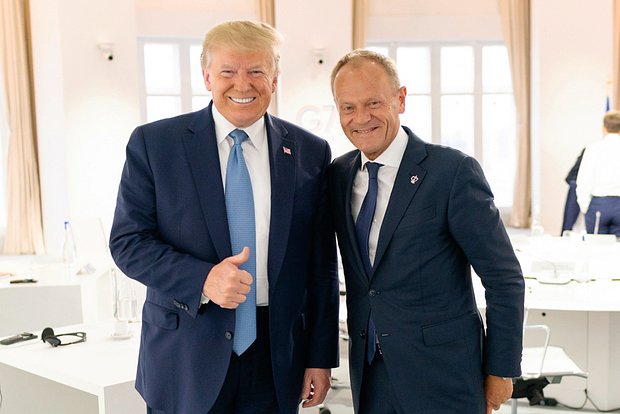 Дональд Трамп и Дональд Туск