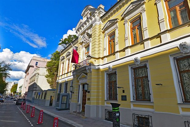 Здание посольства Катара в Москве