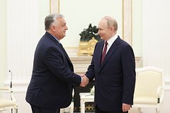 Виктор Орбан и Владимир Путин