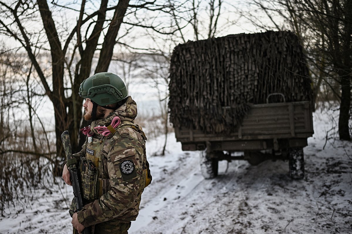 Военнослужащий спецназа «Ахмат» Министерства обороны России в Курской области