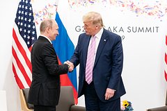 Владимир Путин и Дональд Трамп