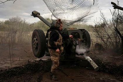 Уничтожение гаубицы ВСУ в российском приграничье попало на видео