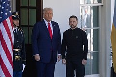 Владимир Зеленский и Дональд Трамп