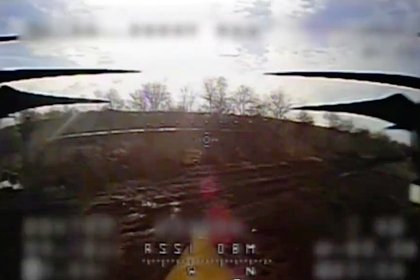 ВС России с помощью беспилотника уничтожили танк Leopard ВСУ