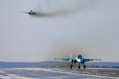 Удар авиабомбами по пункту временной дислокации ВСУ попал на видео