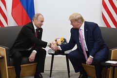 Владимир Путин и Дональд Трамп