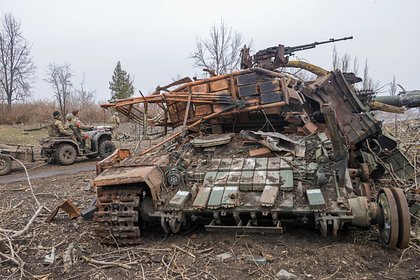 Украинские военные в Курской области ездили на танках с литерой Z