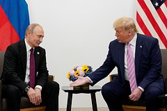 Владимир Путин и Дональд Трамп