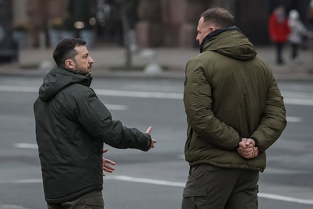 Владимир Зеленский и Андрей Ермак