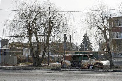 Разрушенные кварталы в населенных пунктах Курской области сняли на видео