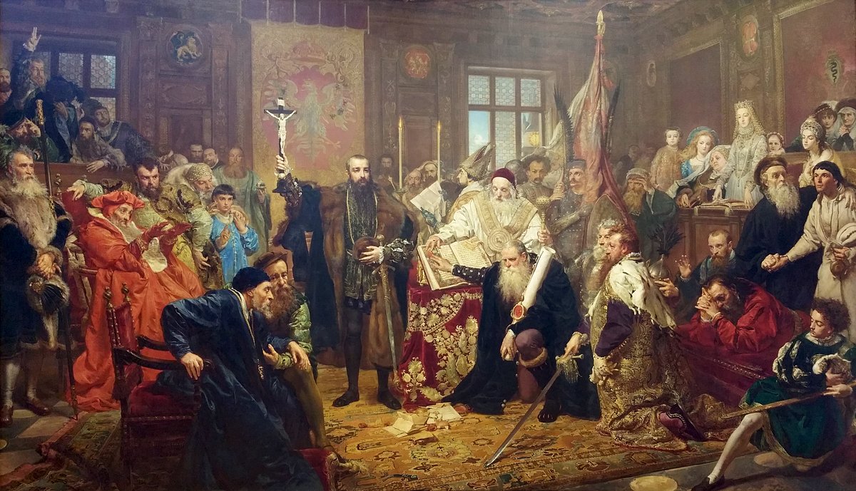Картина Яна Матейко «Люблинская уния»