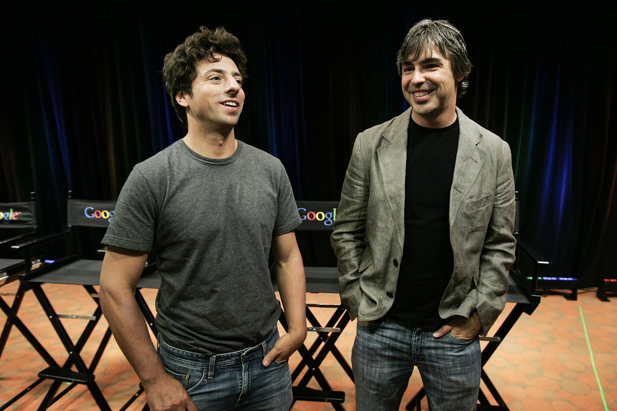 Основатели Google Сергей Брин и Ларри Пейдж со временем научились незаметно закручивать гайки