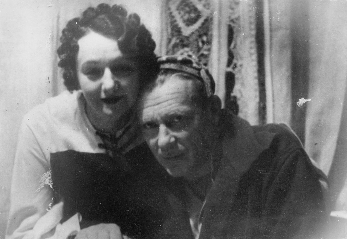 Михаил Булгаков с третьей женой Еленой Шиловской, 1939 год