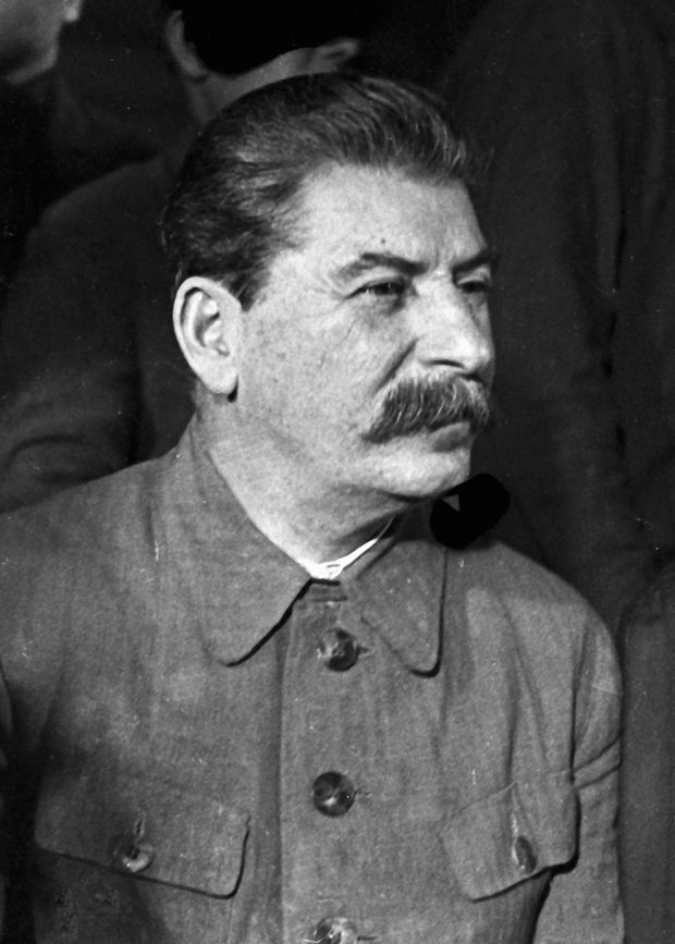 Генеральный секретарь ЦК ВКП (б) Иосиф Сталин на II Всесоюзном съезде колхозников-ударников, февраль 1935 года
