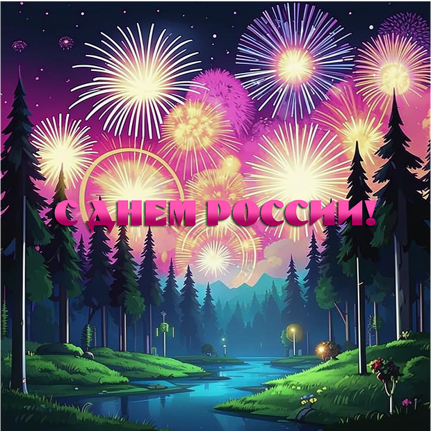 Красивая картинка на День России