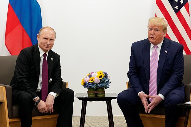 Владимир Путин и Дональд Трамп
