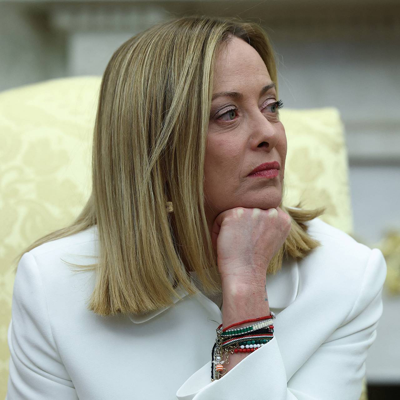 Джорджа Мелони. Фото: Evelyn Hockstein / Reuters